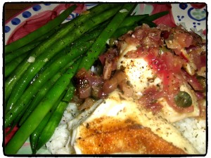 Fish is delish! - Tasty Mains - Cod Cheeks- Undercover Chef - Nicolette Felix